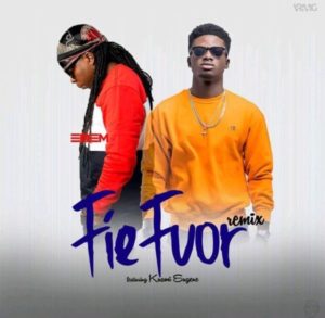The "Toto" hit maker Edem releases the remix of his budding song Fie Fuor featuring Kuami Eugene.
