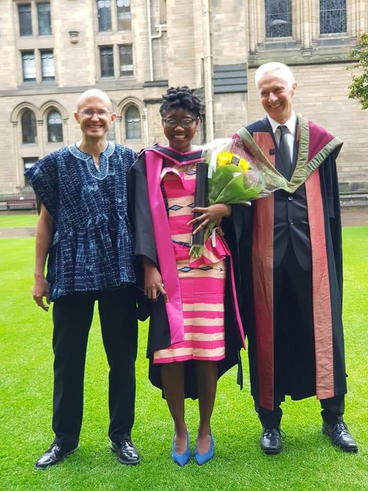 Ghanaian math-goddess graduates with PhD in Mathematics from top UK varsity
