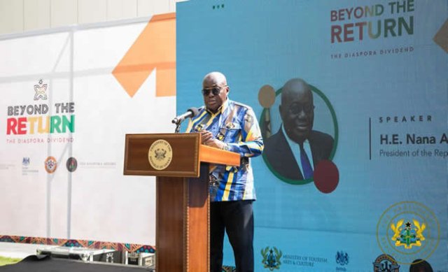 Akuffo Addo Launches "Beyond The Return" Initiative