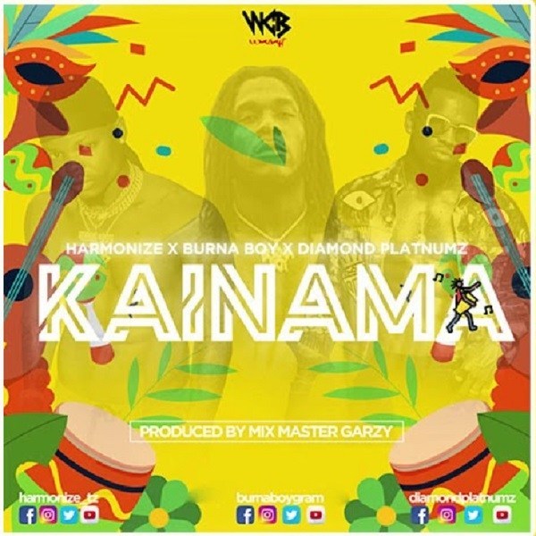 The Tanzanian star Harmonize has featured Burma Boy and Diamond Platinum on his new song.