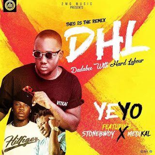 The Tema based budding artist Yeyo outdoors the remix to his Afrobeats song Dadabee with hard labour featuring stonebwoy and Medikal.