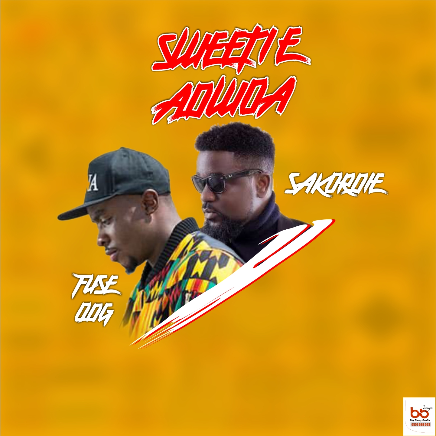 Off Fuse ODG's new album is this one featuring Sarkodie tagged Sweetie Adwoa.