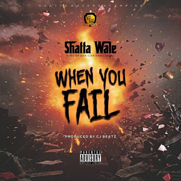 Mutiple award winning musician Shatta Wale has a new song tagged When You Fail.