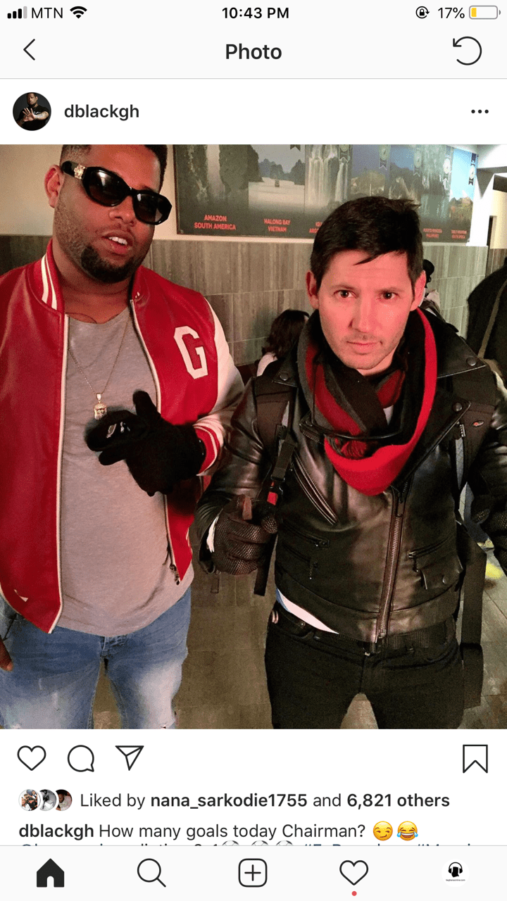 D-Black Spotted With 'Fake' Messi?