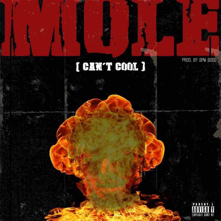 Group Up rap talent, Kofi Mole serves a hot new song tagged Can't Cool which is produced by BPM Boss.